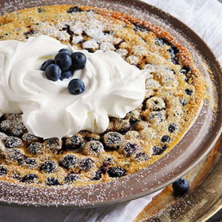 Blueberry Clafouti