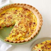 Cheese & Bacon Quiche
