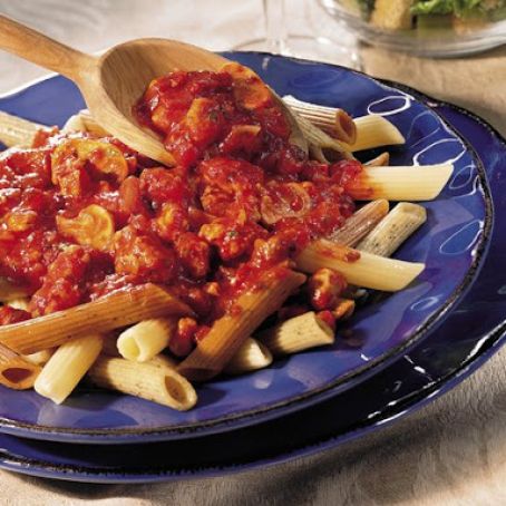 Slow Cooker Meaty Italian Spaghetti Sauce