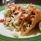 Applebee's Wonton Chicken Tacos