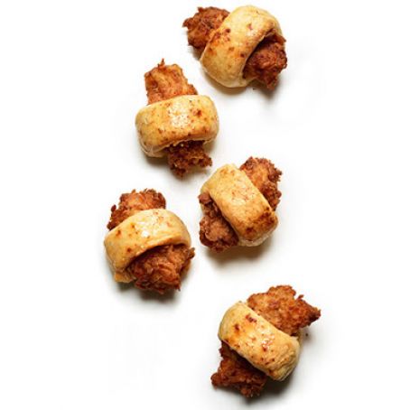 Biscuit-Wrapped Fried Chicken