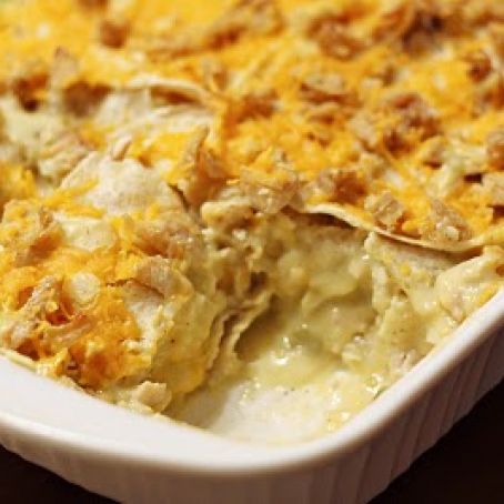 Green Chile Chicken Casserole