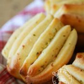 BREAD - Garlic Butter Fan Tan Rolls