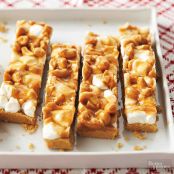 Caramel Cashew Bars