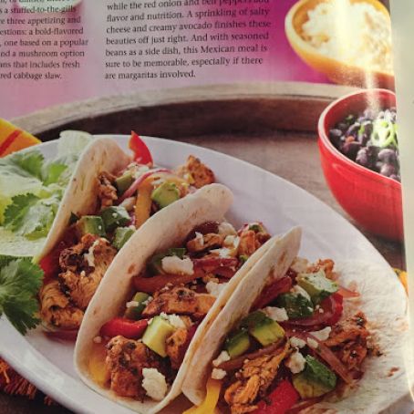 Chicken Fajita Tacos