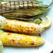 Grilled Corn with Honeycomb Butter