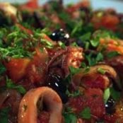 Squid Stewed with Tomatoes
