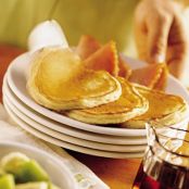 Maple-Sour Cream Pancakes