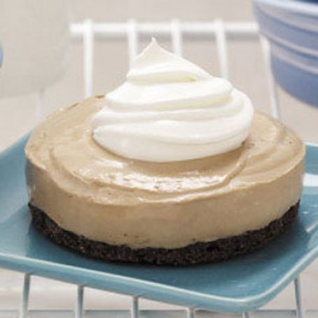 Frozen Mini-Mocha Cheesecakes