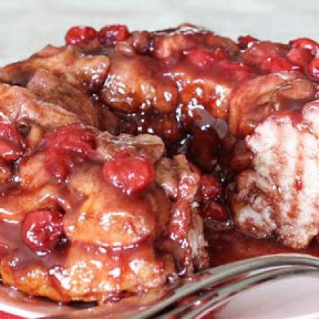 Cherry-marshmallow Monkey Bread