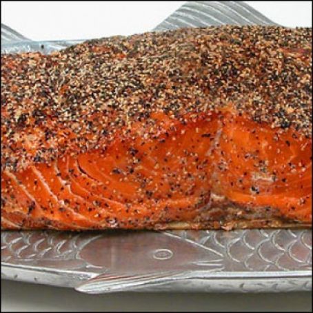 Smoked Garlic Salmon