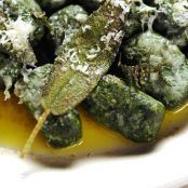 Spinach and Ricotta Gnudi with Sage Butter Recipe | Martha Stewart