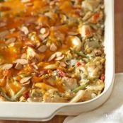 Chicken, Wild Rice, and Vegetable Casserole