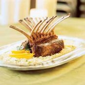 Simple Roasted Rack of Lamb