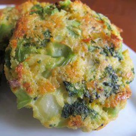 Baked Cheese & Broccoli Patties