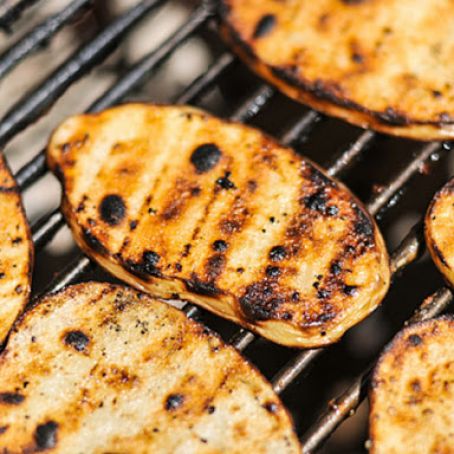 Salt and Vinegar Potatoes-Grilled