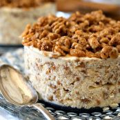 Biscoff Crunch Ice Cream Cake