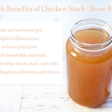 CHICKEN STOCK-BONE BROTH