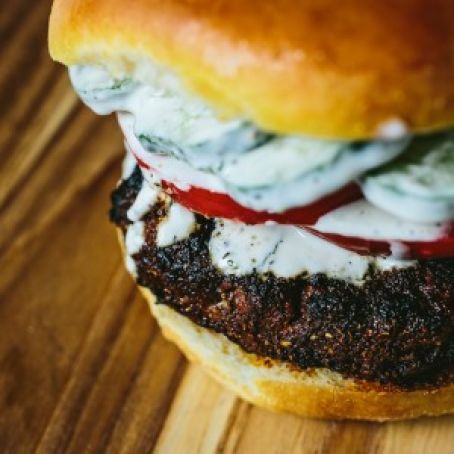 Lamb Burger with Merguez Spice
