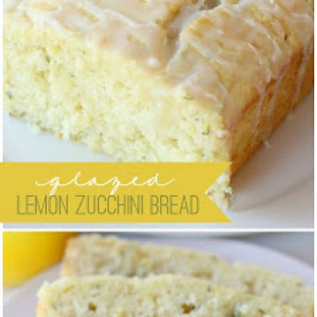 Glazed Lemon Zucchini Bread