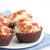 Pepperoni Pizza Cupcakes