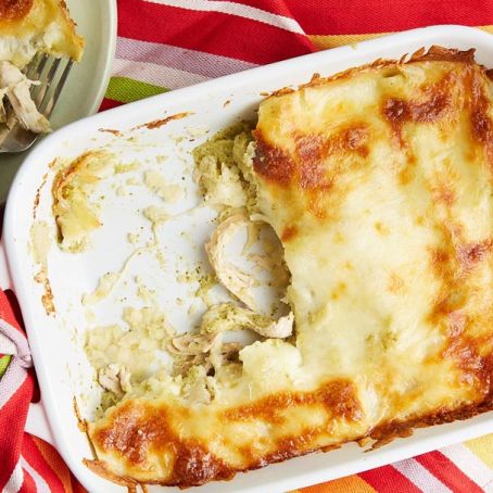 Pati's Swiss Chicken Enchiladas