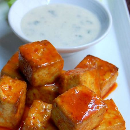 Buffalo Style Roasted Tofu