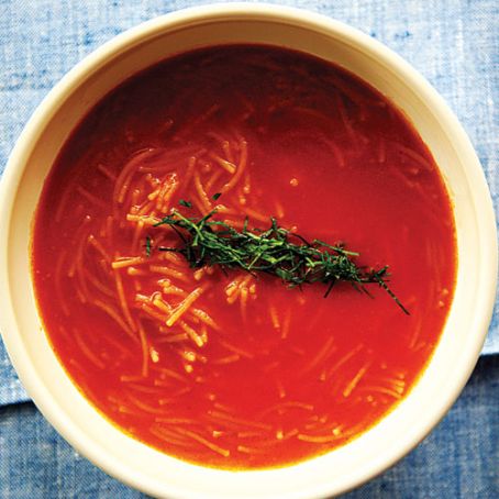 Sopa de Fideo (Mexican Noodle Soup)