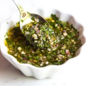 Zesty, Green Chimichurri Sauce Recipe
