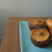 persimmon oat muffins