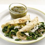 Ricotta-Spinach Tacos