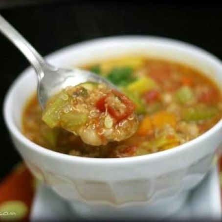 RICE - Chunky Vegetable Quinoa Chili
