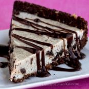 Healthy No-Bake Oreo Cookie Pie-Chocolate Covered Katie