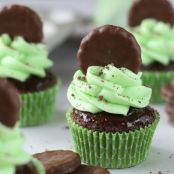 Thin Mint Cupcakes