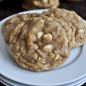 White Chocolate Peanut Butter Oatmeal Cookies