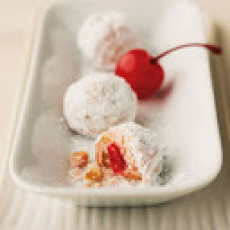 Cherry-Walnut Balls