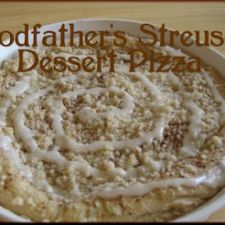 Godfather's Streusel Dessert Pizza