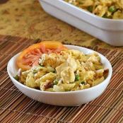 Chicken, Cheddar, and Bacon Casserole