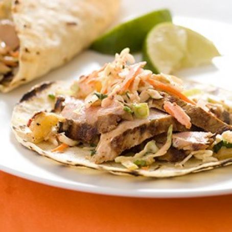 Chipotle-Grilled Pork Tacos