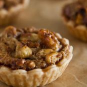 Whiskey Walnut Mini Pies