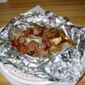 Kielbasa Packets on the Grill