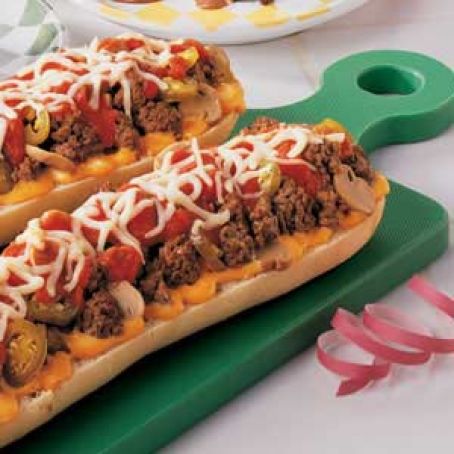 Peppery Pizza Loaves