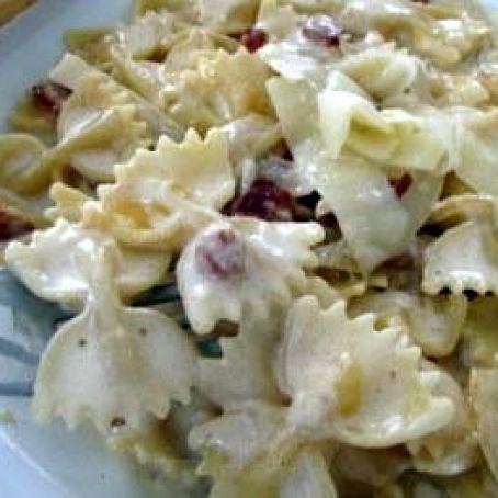 Farfalle in Asiago Cream Sauce