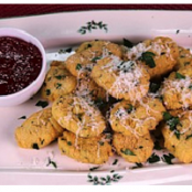 Chickpea Fritters with Hot Chili Jam