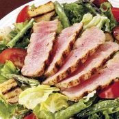 Grilled Tuna and Veggie Salad