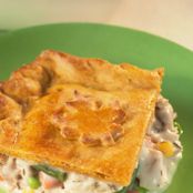 Chicken Pot Pie with Sweet Potato Crust