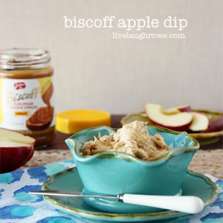 Biscoff Apple DIp