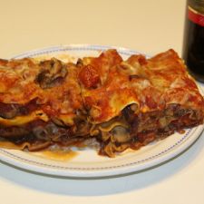 Caramelized Onion and Mushroom Lasagna