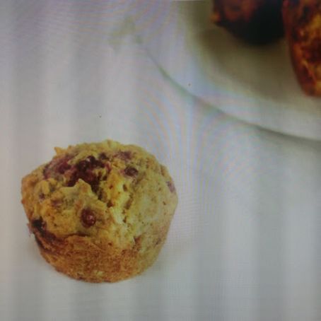 Raspberry Oatmeal Muffins