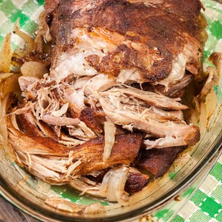Slow Smoked Mexican-style Pork Shoulder